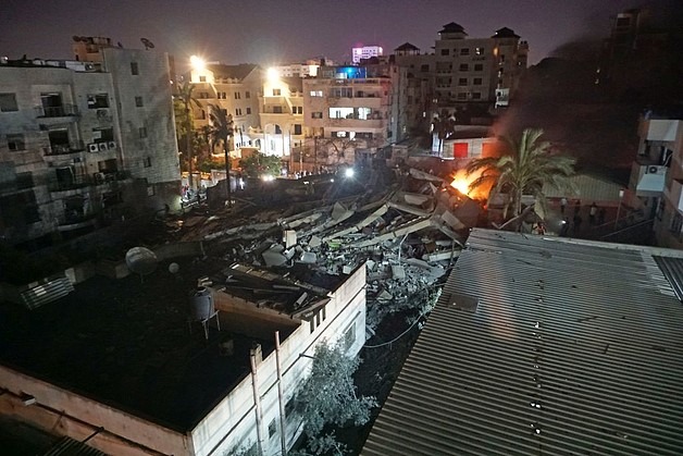 Building destroyed on 5 May 2019, Gaza City. © Photo by OCHA