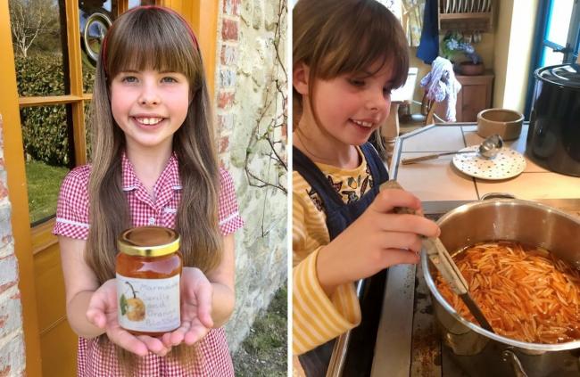 Flora Rider, 9, becomes youngest winner of world marmalade award