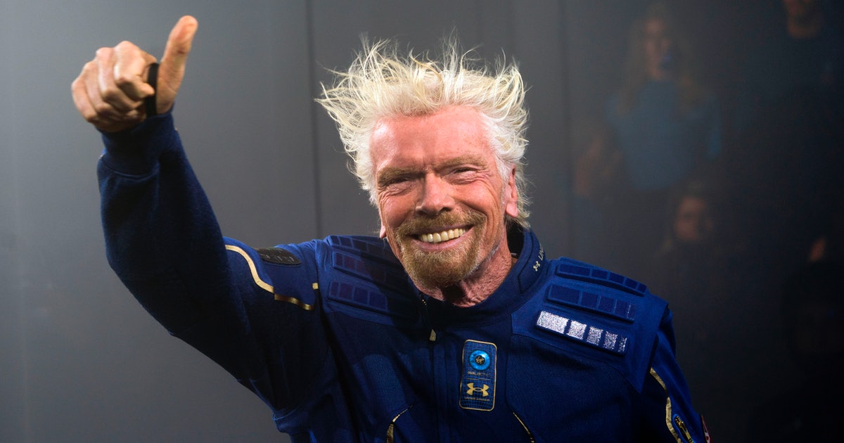 Virgin Galactic founder Richard Branson could fly to space just a bit earlier than Blue Origin and SpaceX's founders.