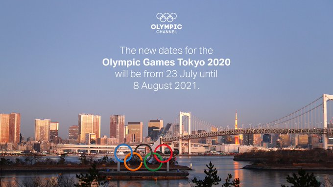 The 2020 summer Olympic Games in Japan (23 Jul-8 Aug, 2021)