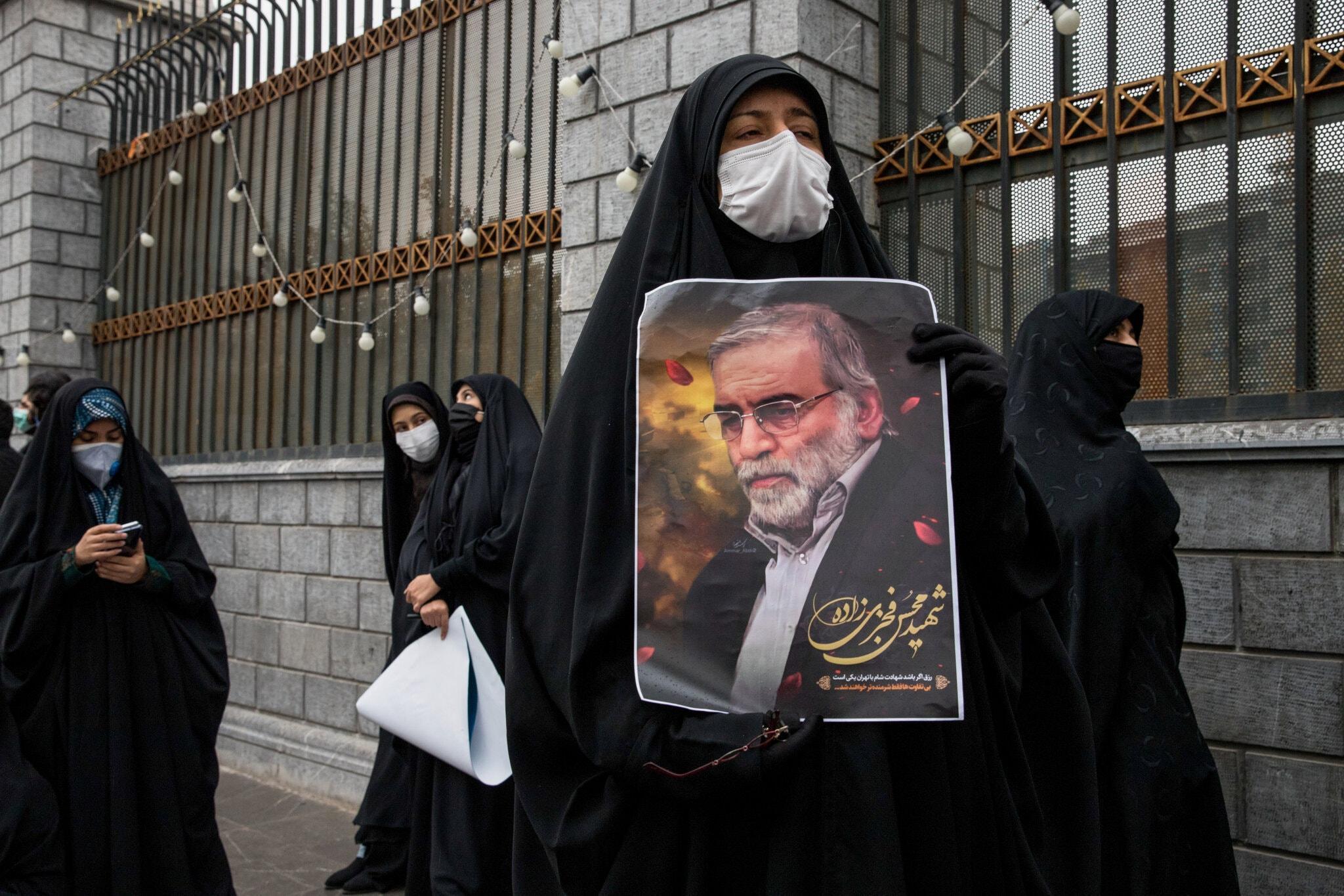 Mohsen Fakhrizadeh, the father of Iran’s nuclear program, kept a low profile and photographs of him were rare. This photo appeared on martyrdom posters after his death.Credit...Arash Khamooshi for The New York Times