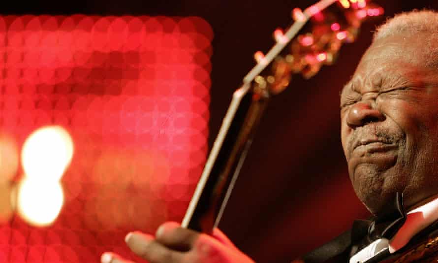 Bluesman BB King performing during the 40th Montreux jazz festival in July 2006. Photograph: Fabrice Coffrini/AFP/Getty Images