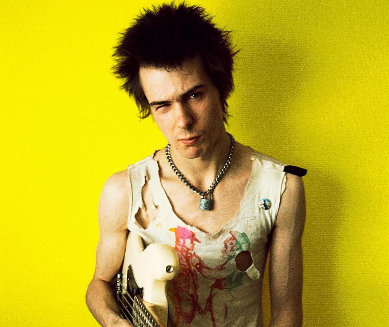 Sid Vicious of the Sex Pistols in 1977.Credit...Dennis Morris
