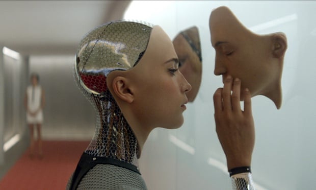 There is still a big gap between the AI of today and that depicted in films such as Ex Machina, Prof Stuart Russell says. Photograph: Film4/Allstar