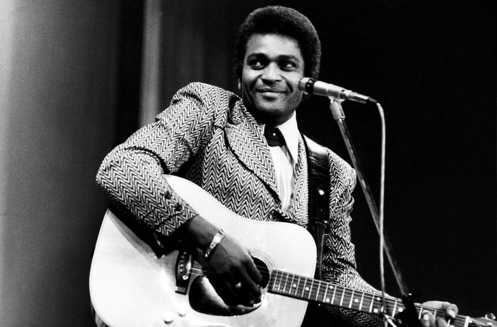 Poster child for country … Charley Pride performs on a TV show in London in February 1975. Photograph: Michael Putland/Getty Images