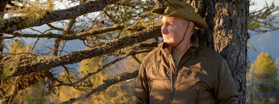 Russian President Vladimir Putin spends a short vacation at an unknown location in Siberia, Russia, in this undated photo taken in September 2021 and released September 26, 2021. Sputnik/Alexei Druzhinin/Kremlin via REUTERS