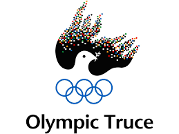 The Olympic Truce Flag