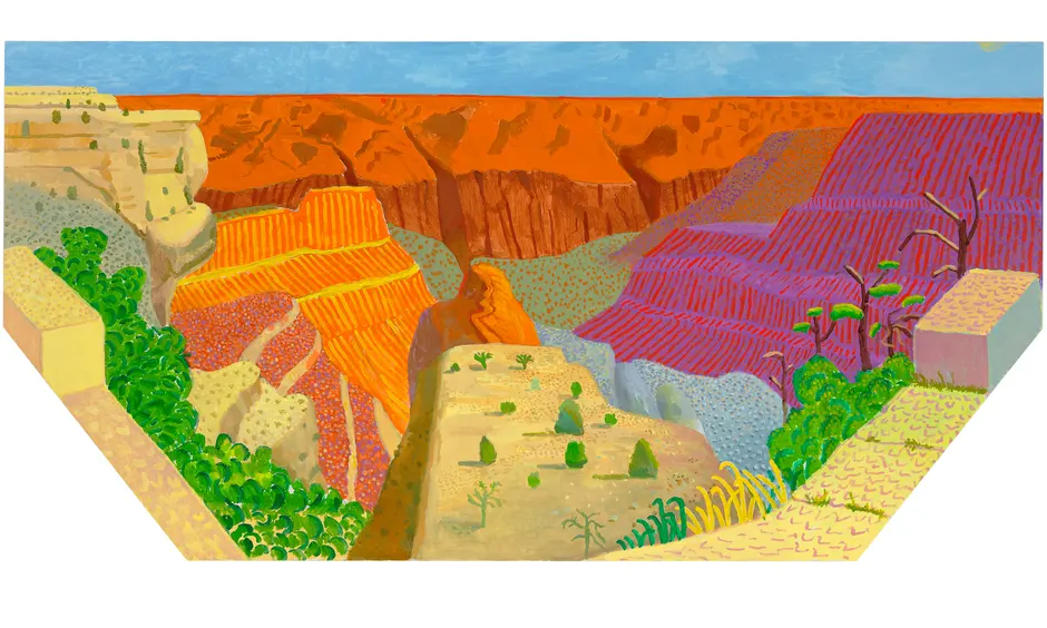 Exhibit: David Hockney’s dazzling hues can make everything else look dull in comparison