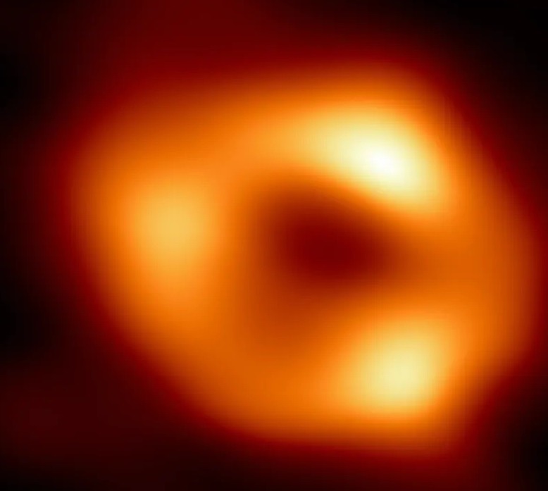 Photo: The supermassive black hole at the centre of the Milky Way